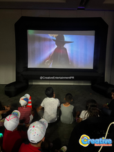 Cargar imagen en el visor de la galería, Animación de "Just Dance" y "Movie Time" con pantalla inflable!